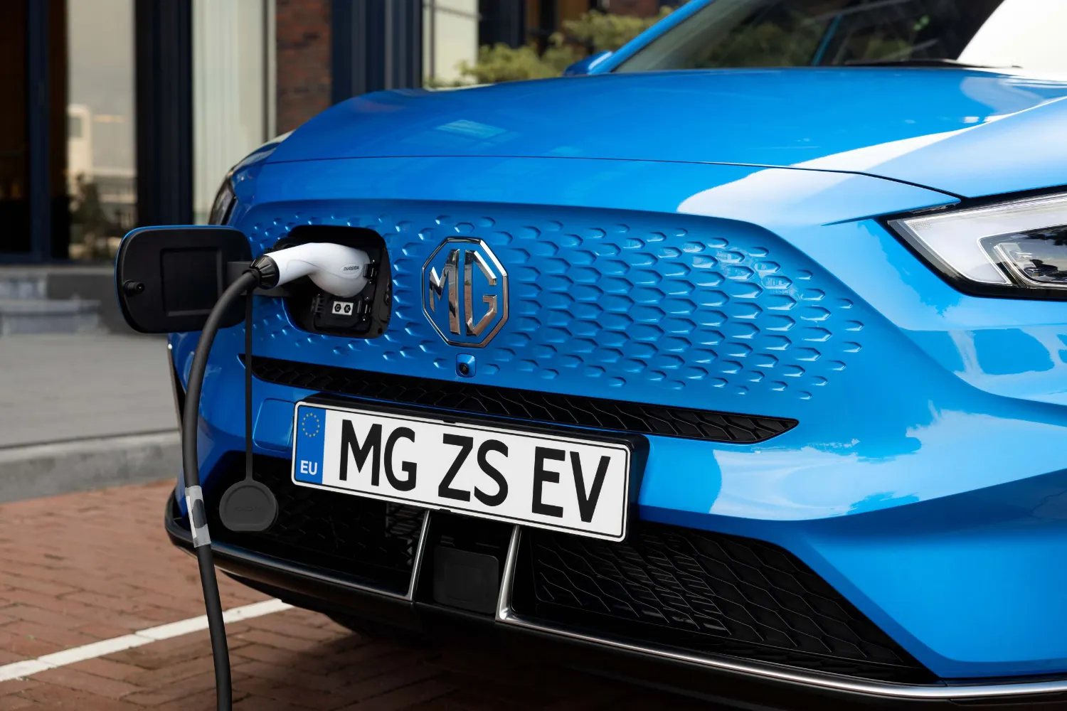 MG ZS EV charge rapide